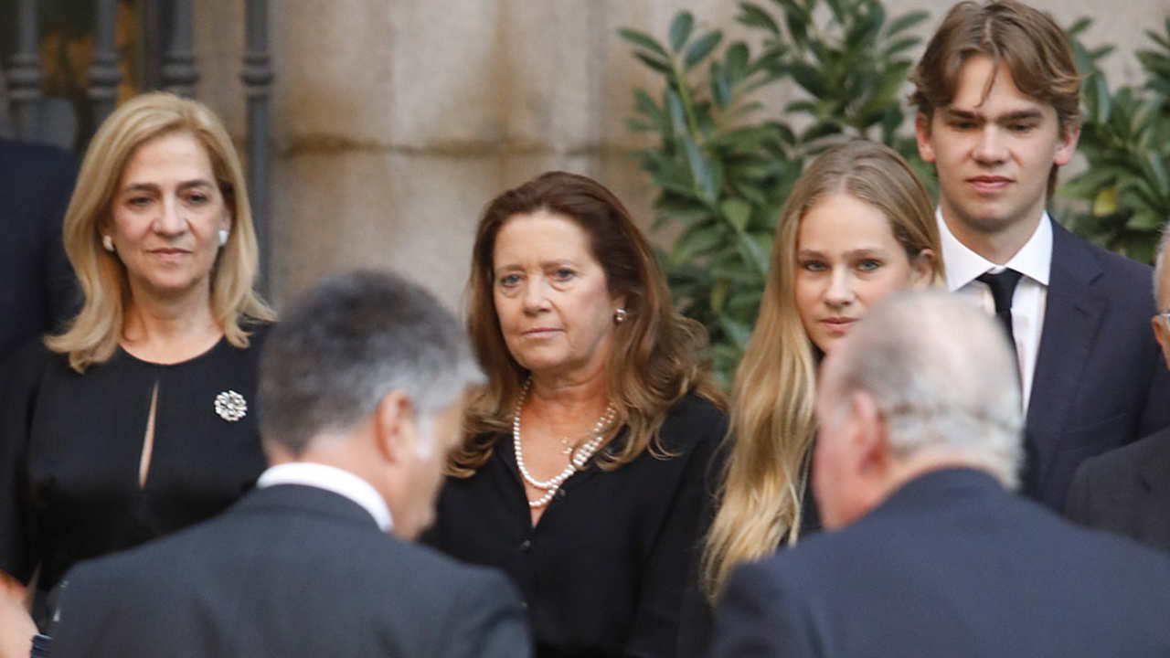 La Infanta Cristina, Alexia de Grecia e Irene Urdangarin