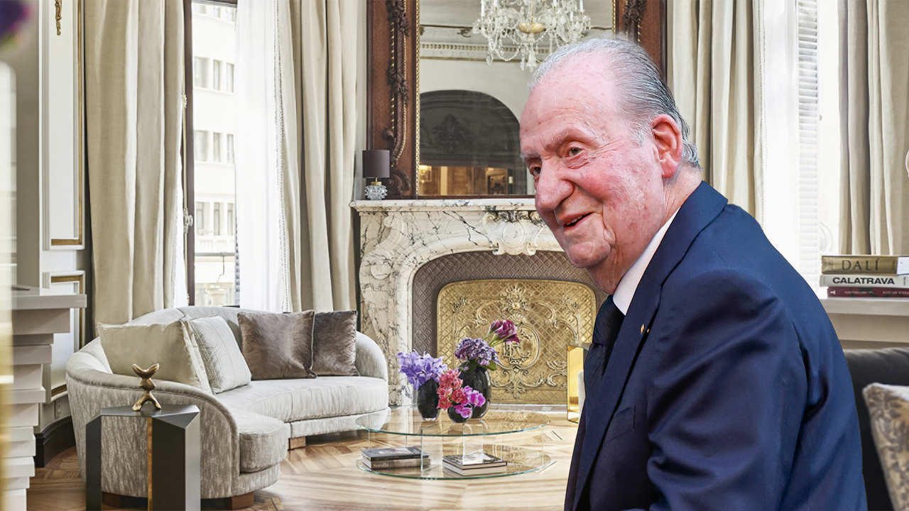 El Rey Juan Carlos y la Suite Real del hotel Four Seasons de Madrid