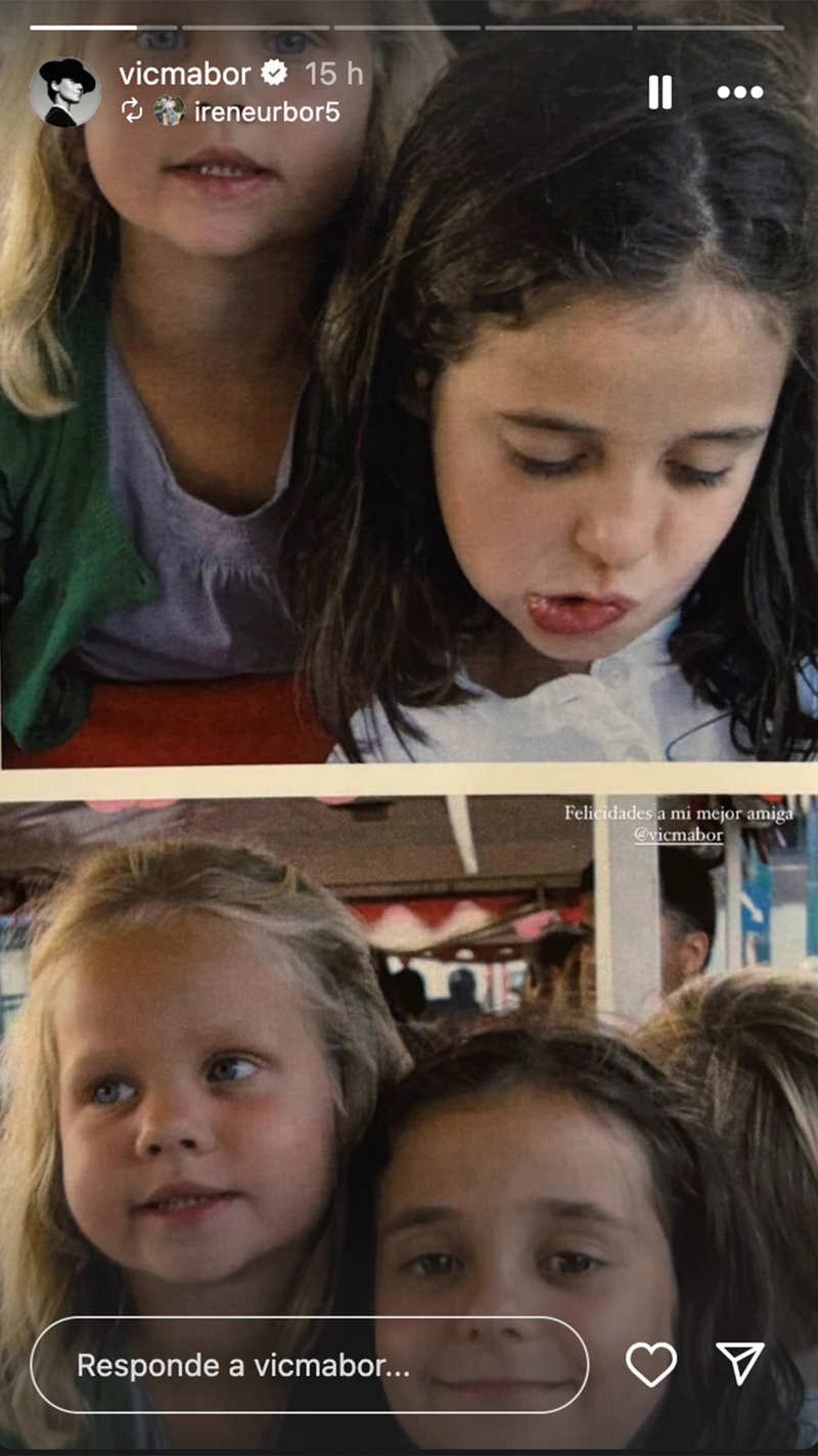 Irene Urdangarin y Victoria Federica de pequeñas