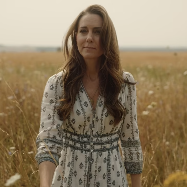 Kate Middleton en un campo de trigo