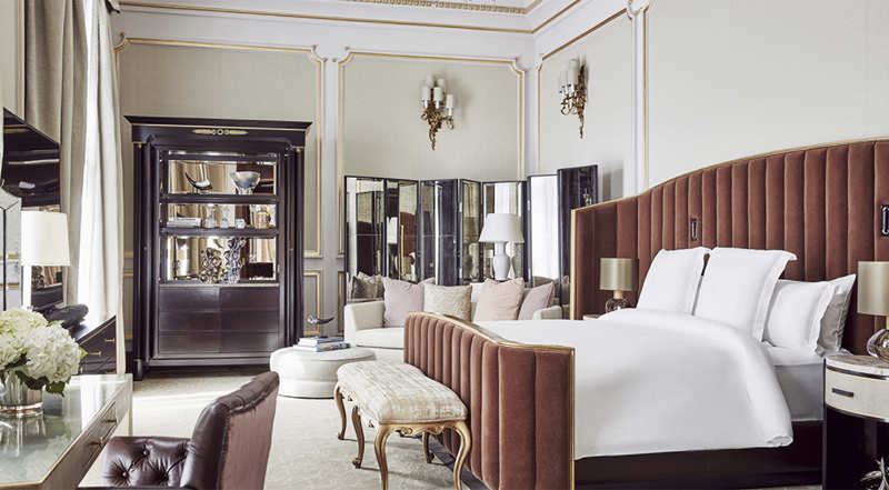 La habitación real del Four Seasons