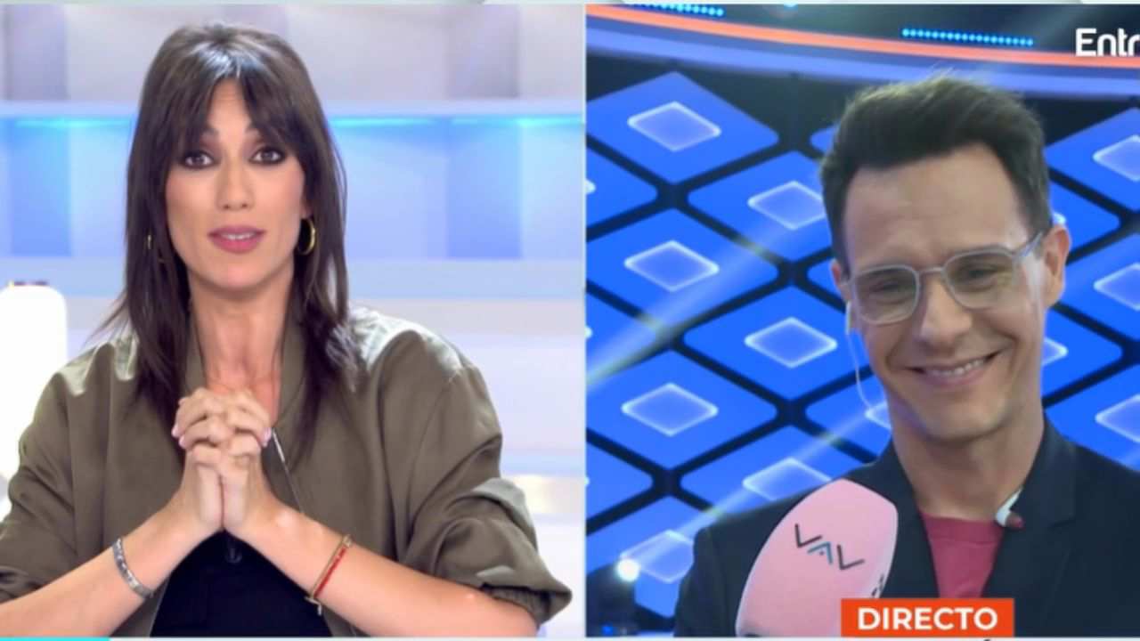 Patricia Pardo, emocionada, protagoniza el momento más romántico en directo con Christian Gálvez: "Soy la mujer más afortunada"