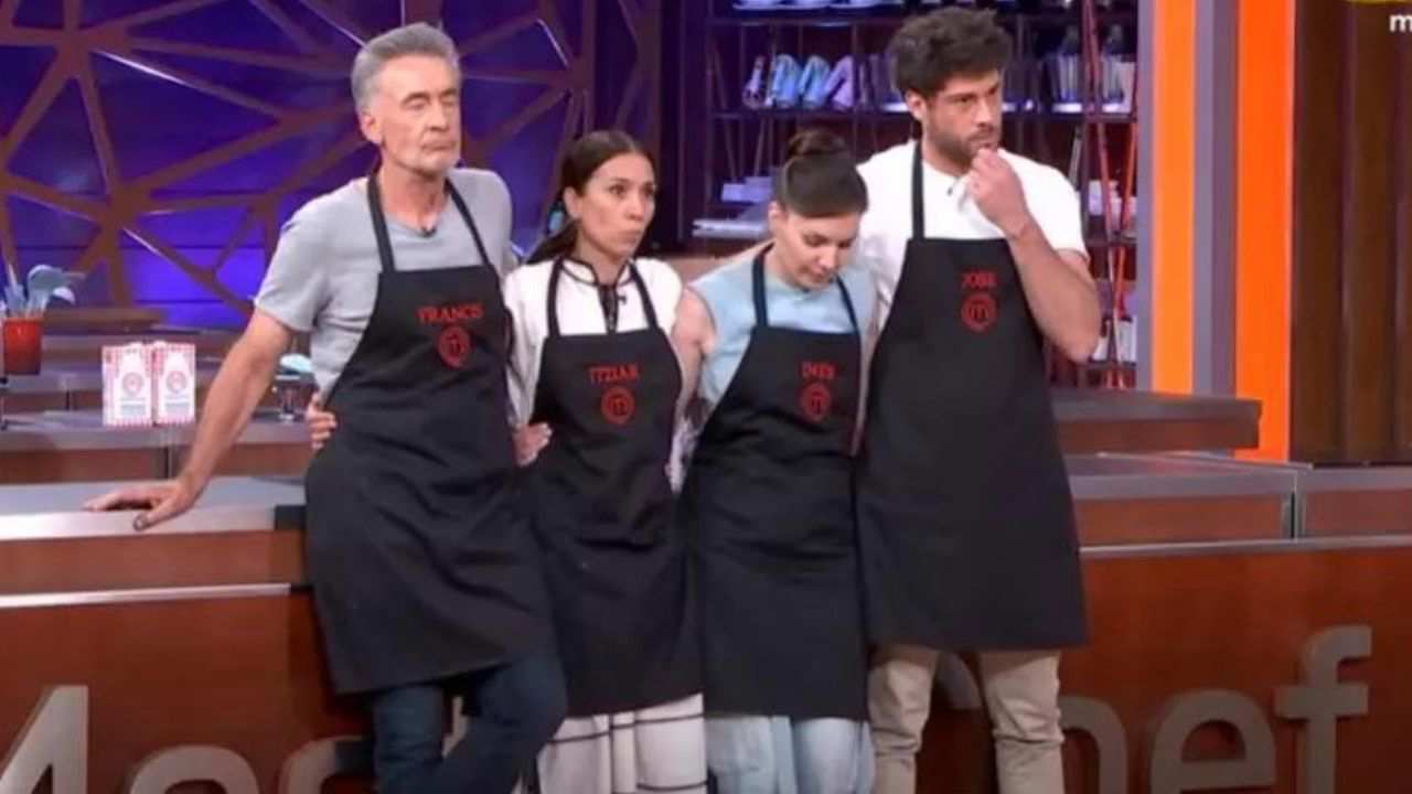 La reacción de incredulidad absoluta de los aspirantes de 'Masterchef Celebrity' tras conocer el nombre del primer expulsado