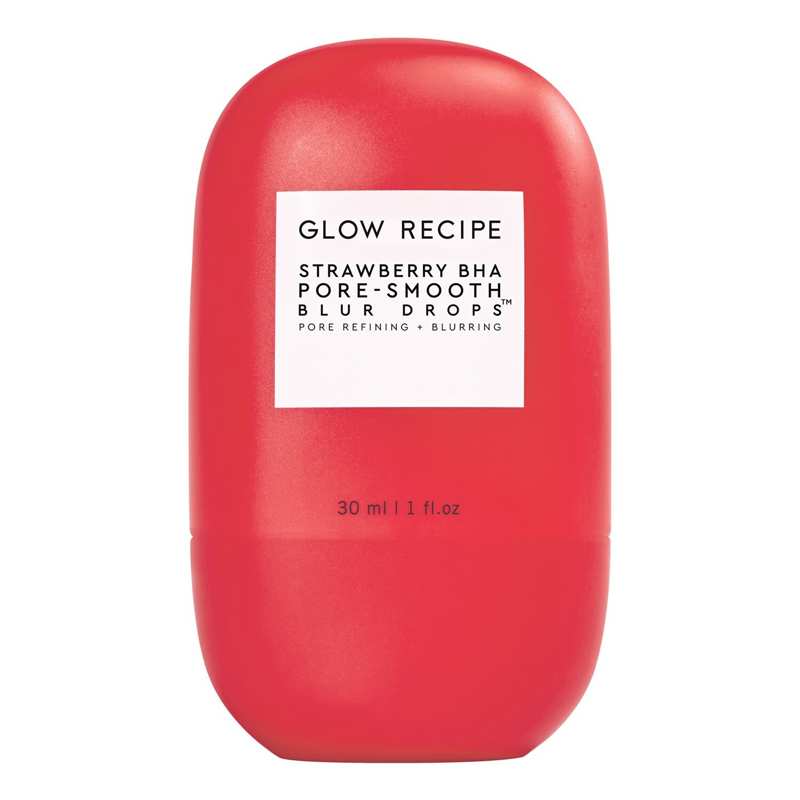 Strawberry BHA Pore Smooth Blur Drops   Sérum para cerrar poros de Glow Recipe 31,99 euros