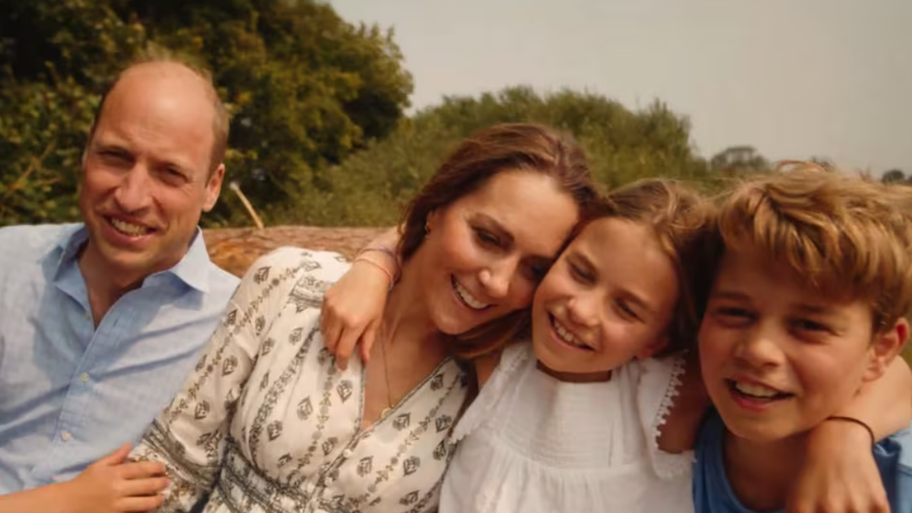 Kate Middleton junto a su familia 