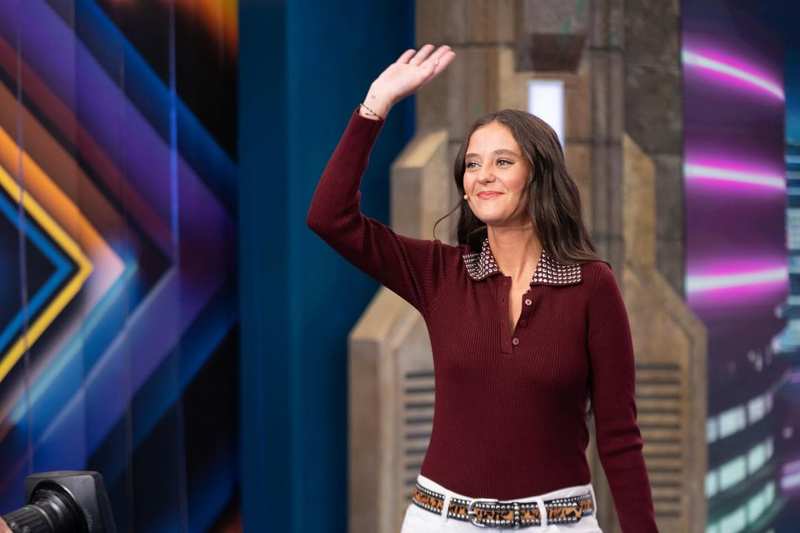 Victoria Federica en El Hormiguero. 