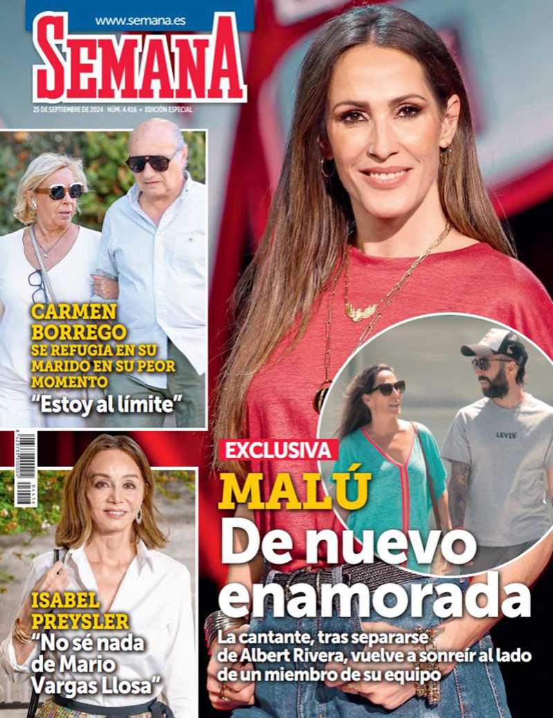 La portada de Malú en la que se puede ver que está de nuevo enamorada