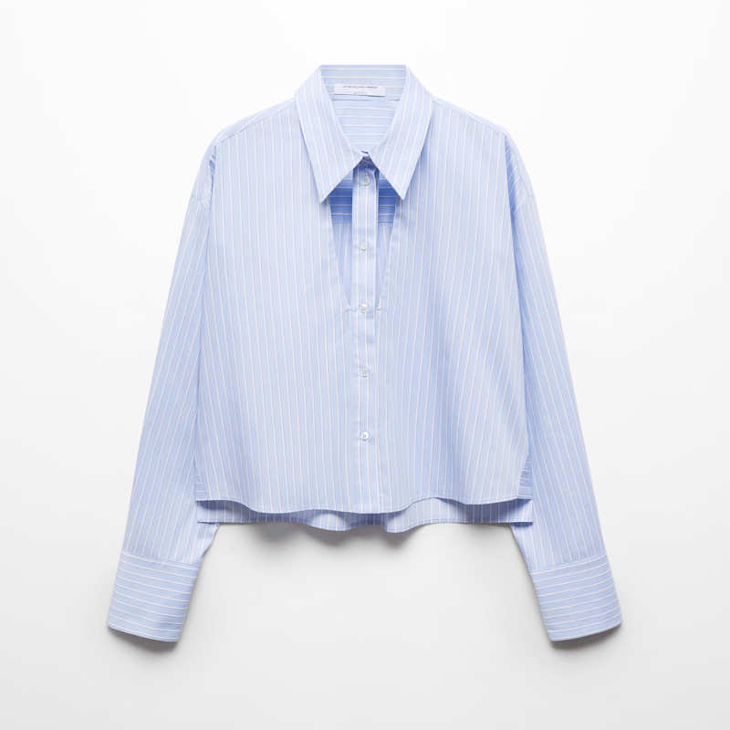 Camisa con aberturas 'cut out' deVictoria Beckham X Mango 