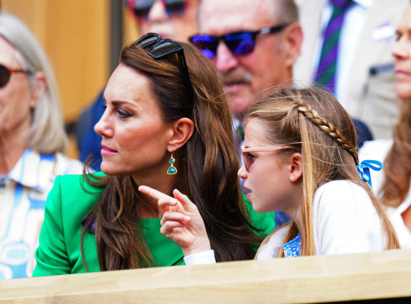 Kate Middleton y Charlotte