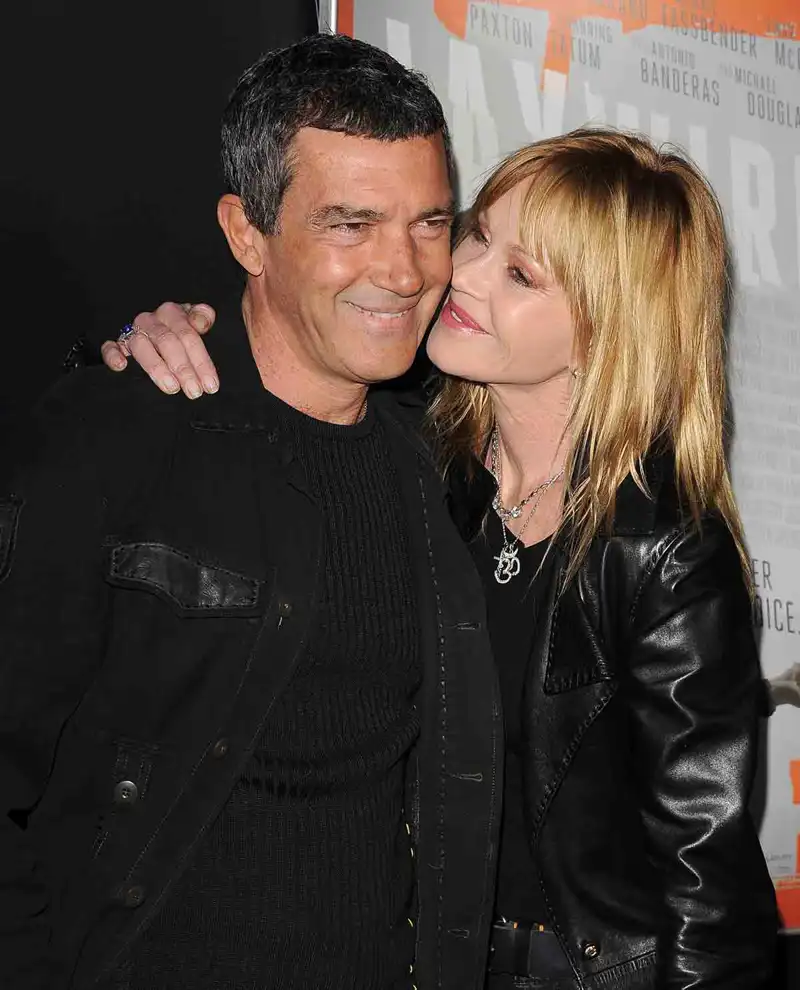 Antonio Banderas y Melanie Griffith