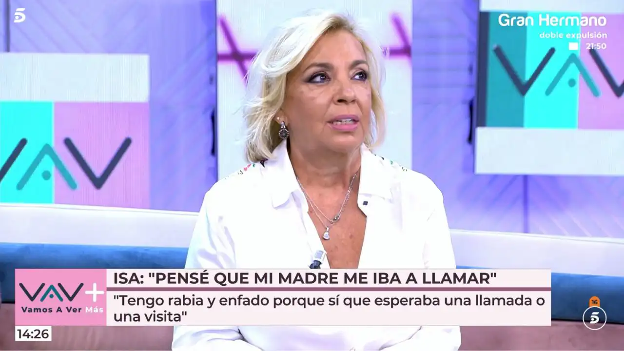 Carmen Borrego estalla, horas antes de la entrevista de su hijo, José María Almoguera: "Sabe las consecuencias de lo que va a hacer"