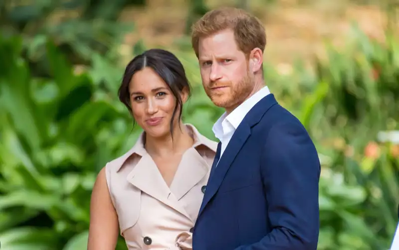 El príncipe Harry y Meghan Markle.