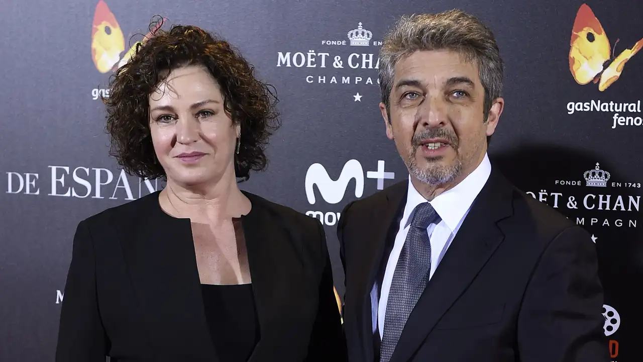 Ricardo Darín y su esposa Florencia Bas