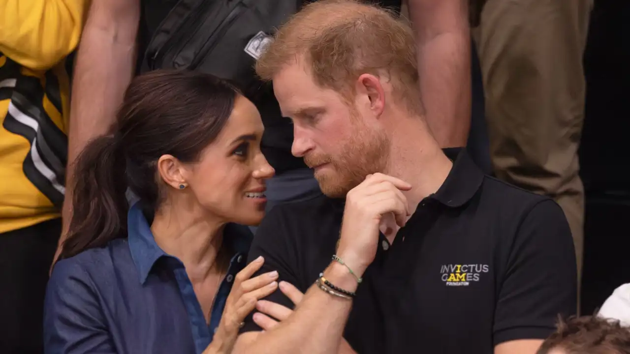 El príncipe Harry y Meghan Markle durante los Premios Invictus