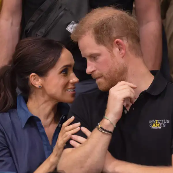 El príncipe Harry y Meghan Markle durante los Premios Invictus