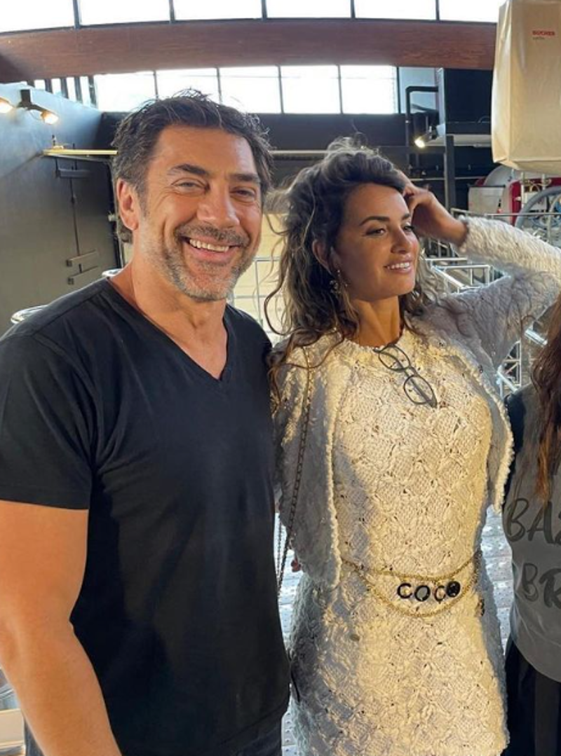 Javier Bardem y Penélope Cruz en la bodega de txakoli Hika