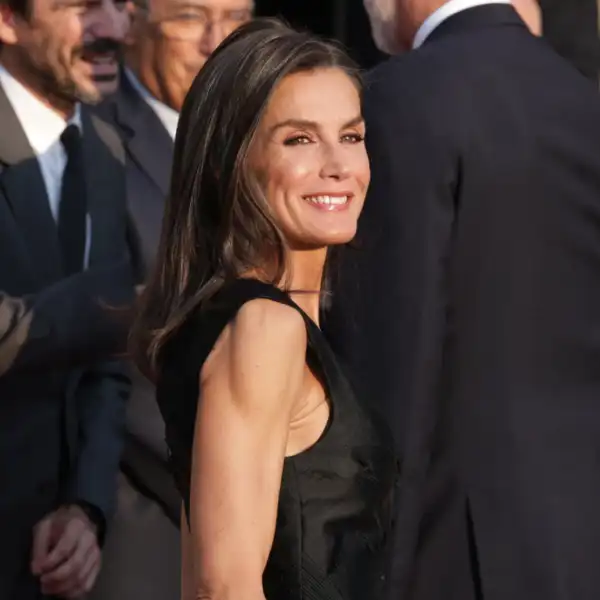 La Reina Letizia en el Teatro Real. 