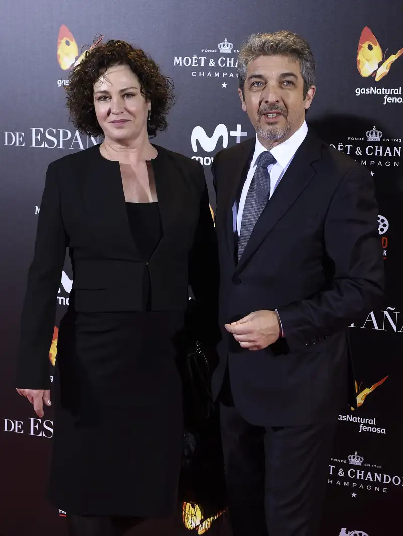 Ricardo Darín y su esposa Florencia Bas