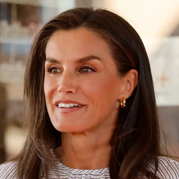 Doña Letizia durante la inauguración del curso escolar en un colegio de Azuqueca de Henares la semana pasada