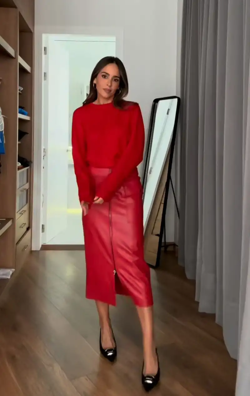 El total look de Rocío Osorno que apuesta por el color de la temporada 