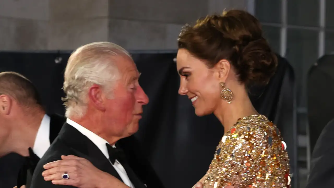 Carlos III y Kate Middleton en una foto de archivo. 