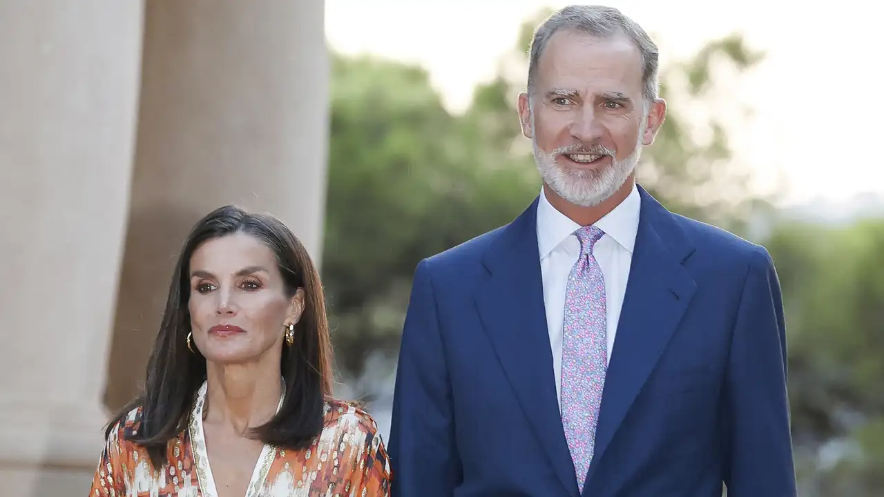 La Reina Letizia y el Rey Felipe en Marivent