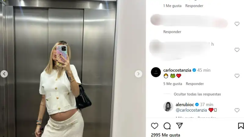 Alejandra Rubio en redes sociales