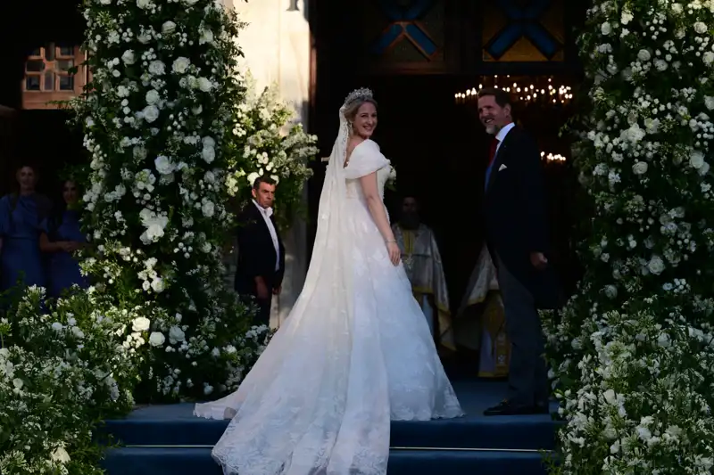 El precioso diseño de Teodora de Grecia para su boda