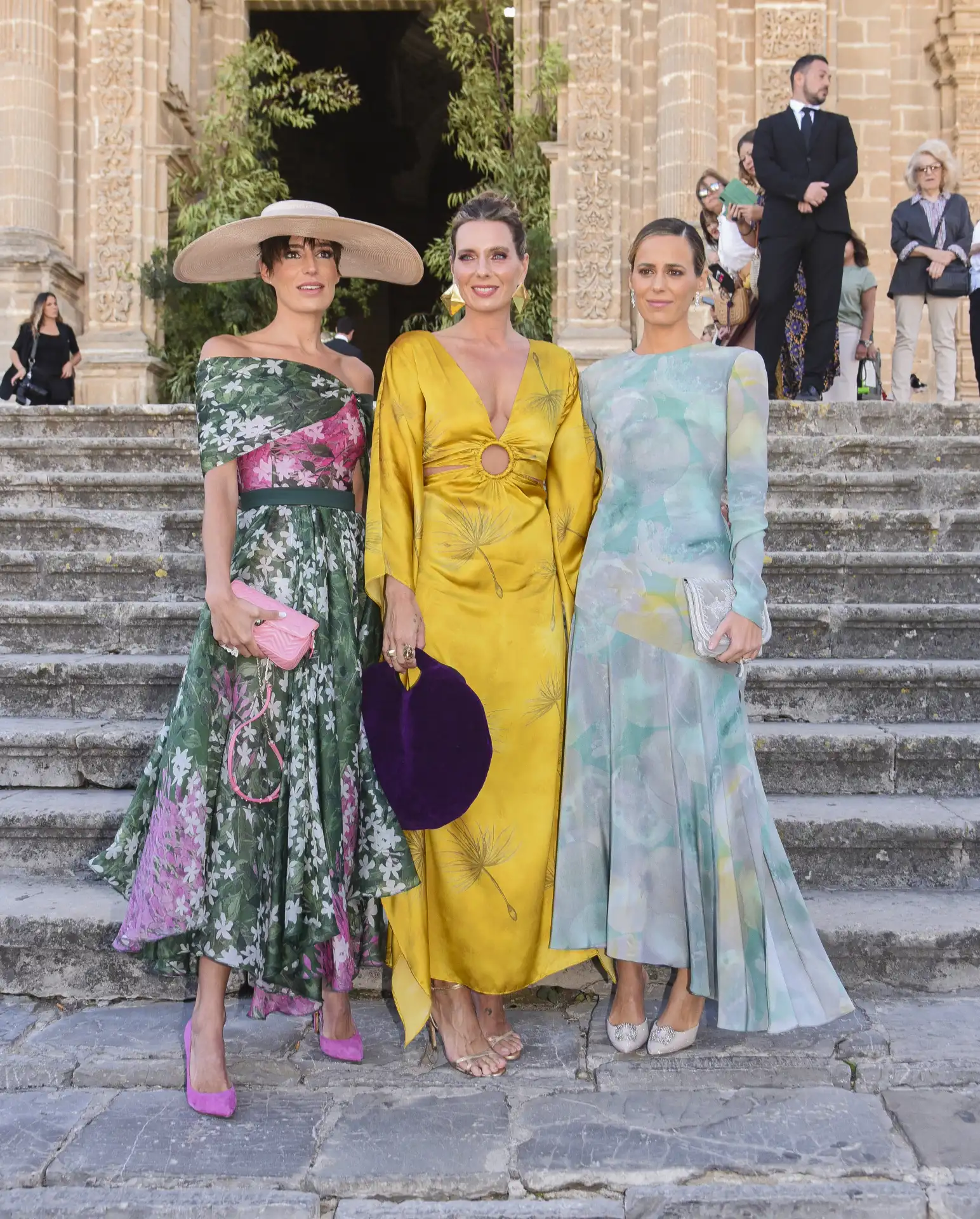  Eugenia, Claudia y Alejandra Osborne en la boda de Ana Cristina Portillo