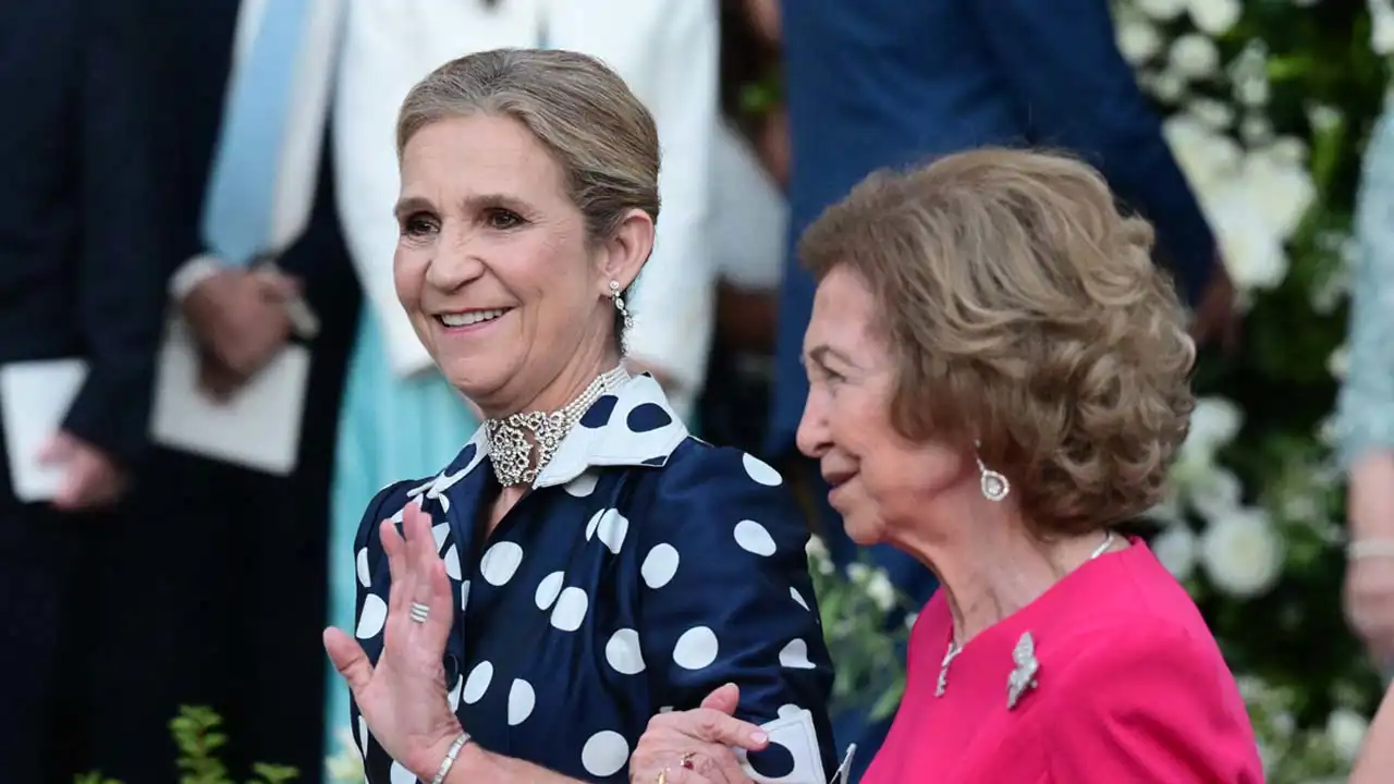 El choker de la Infanta Elena que llamó la atención de todos