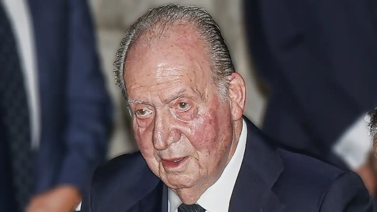 Juan Carlos I en una aparición pública