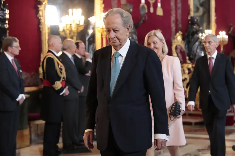 Juan Miguel Villar Mir en el Palacio Real