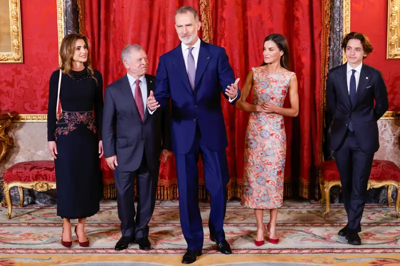 Casa Real española y Casa Real hachemita