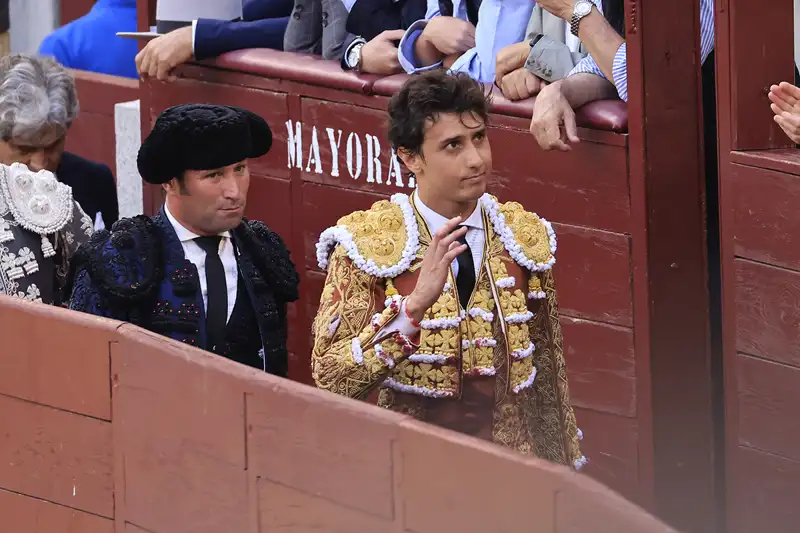 Roca Rey en la plaza de toros de Las Ventas