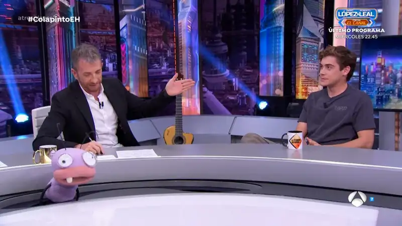 Franco Colapinto saca los colores a Pablo Motos en 'El hormiguero': "No tienes ni idea"