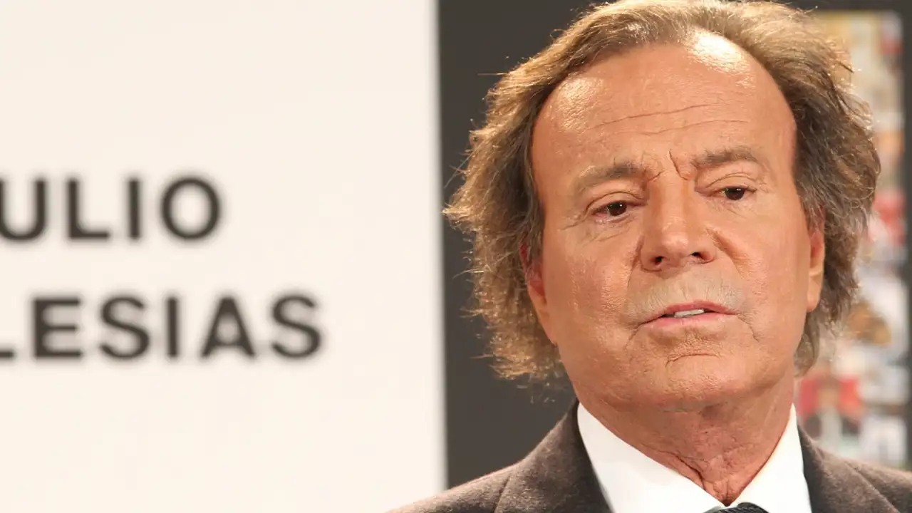 Julio Iglesias en una de sus últimas apariciones públicas.