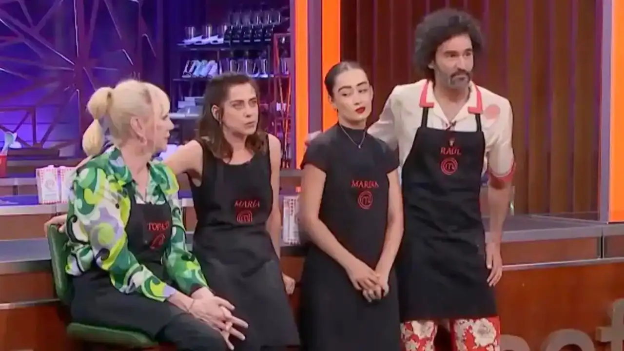 Desconsuelo absoluto entre los concursantes de 'Masterchef Celebrity' al descubrir el nombre de los dos expulsados