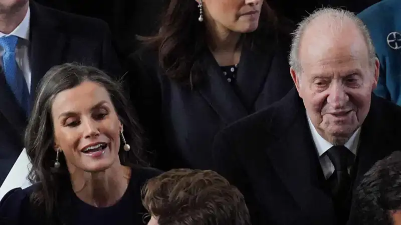 Letizia y Juan Carlos en Londres