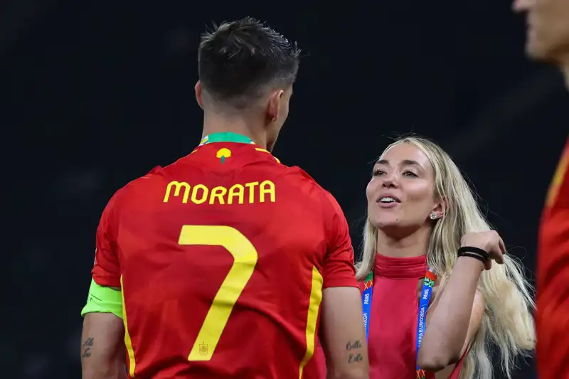 Álvaro Morata y Alice Campello