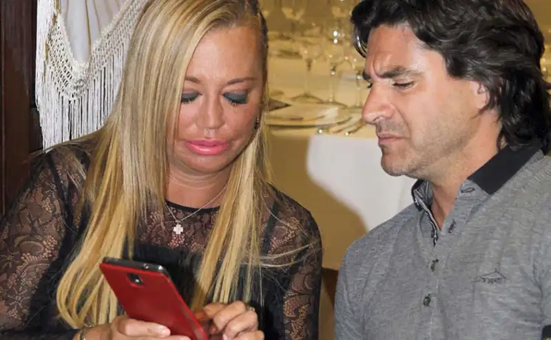 Belén Esteban junto a su exrepresentante, Toño Sanchís
