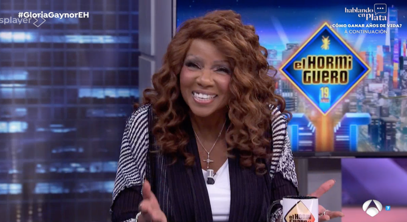 Gloria Gaynor en 'El Hormiguero'