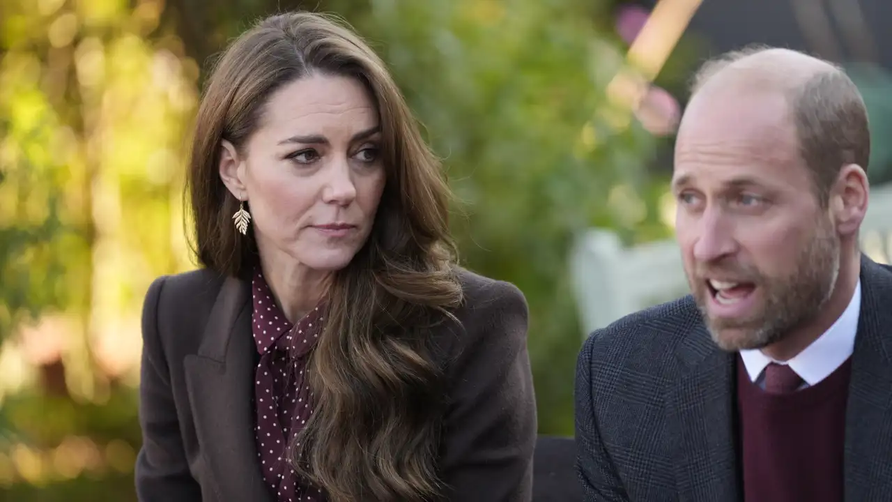 Kate Middleton junto al Príncipe Guillermo en Southport