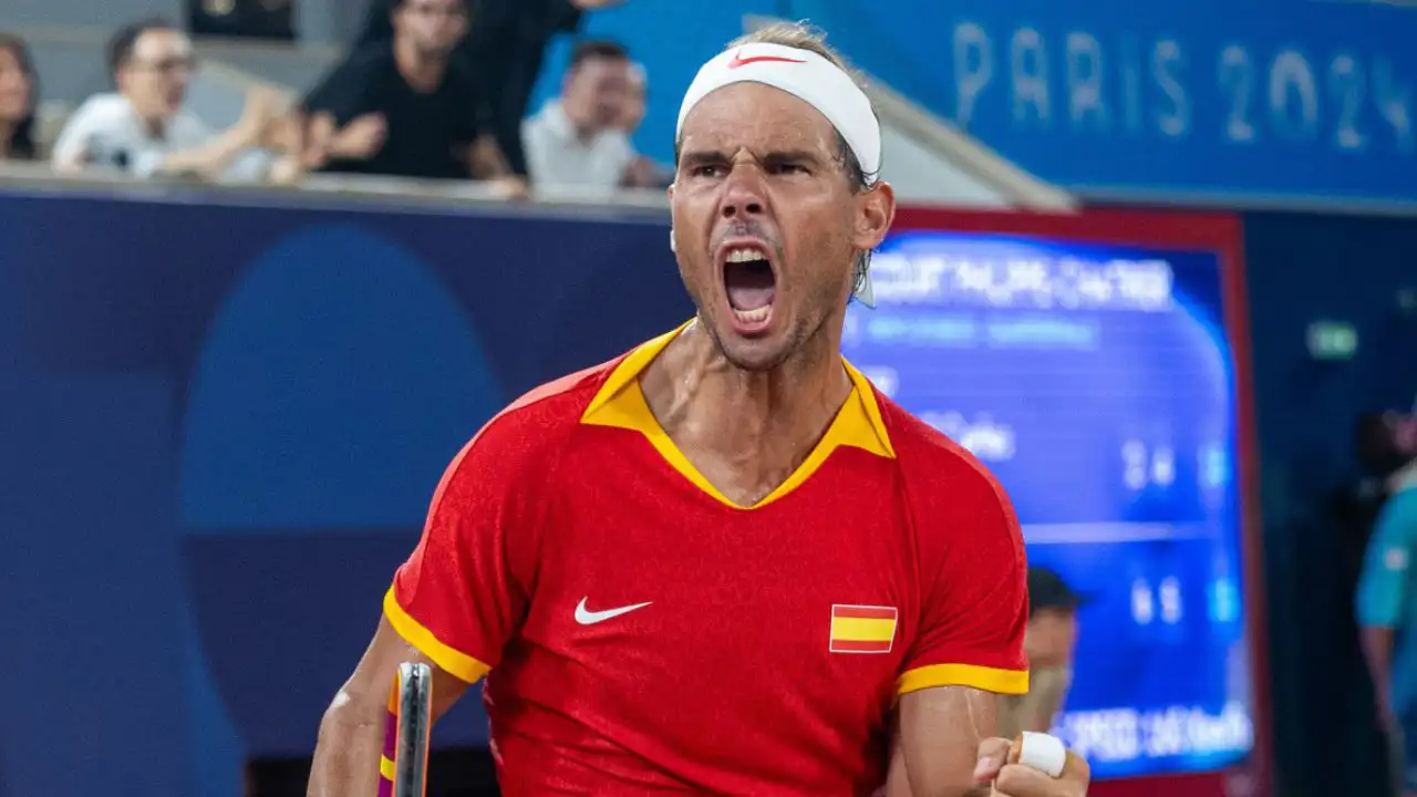 Nafa Nadal en un partido.