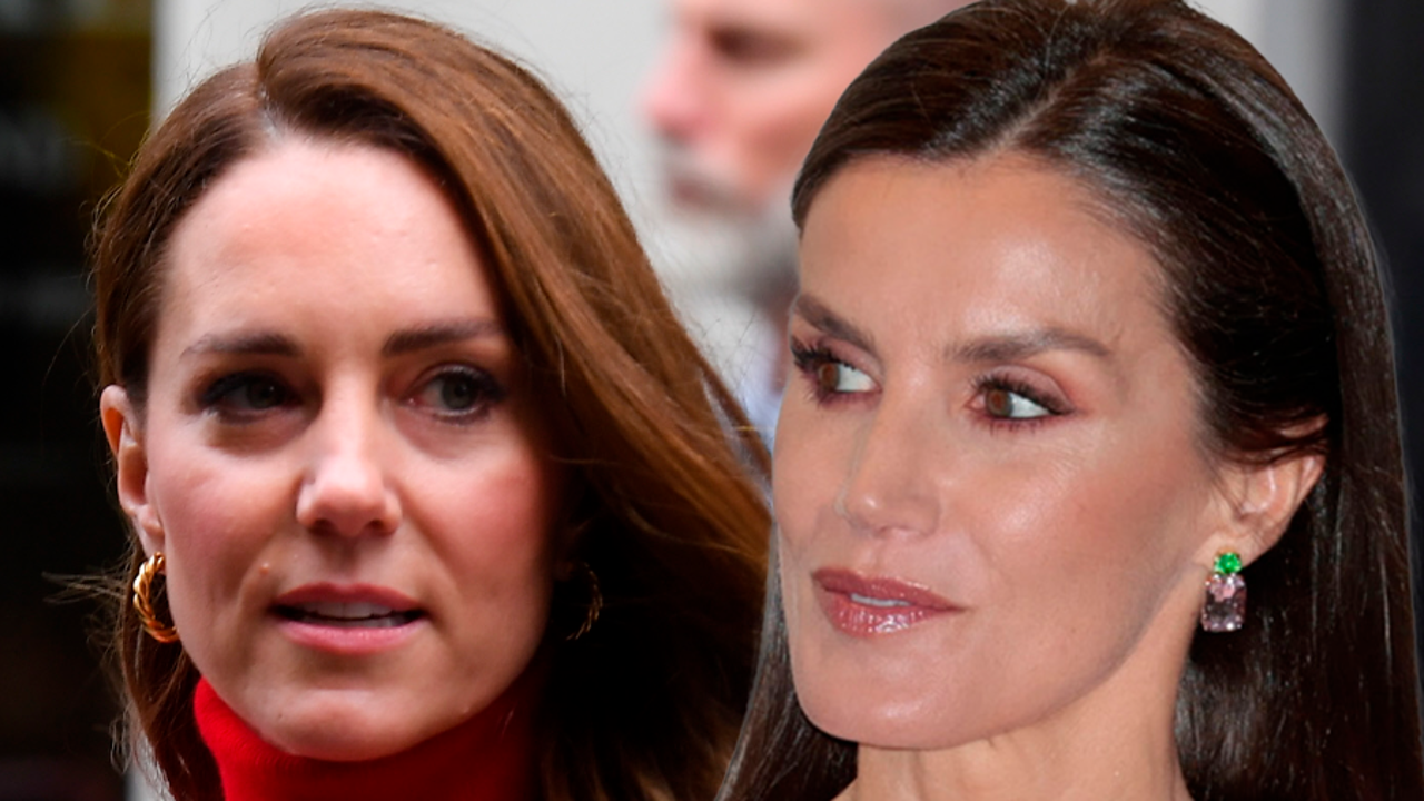 Kate Middleton y la Reina Letizia