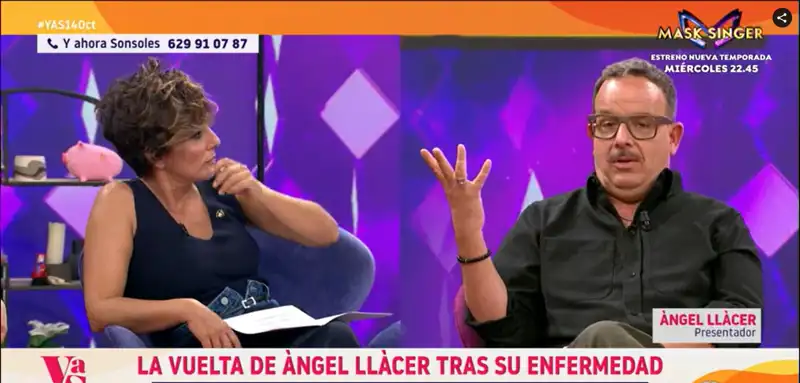 Ángel Làcer en 'Y ahora Sónsoles'