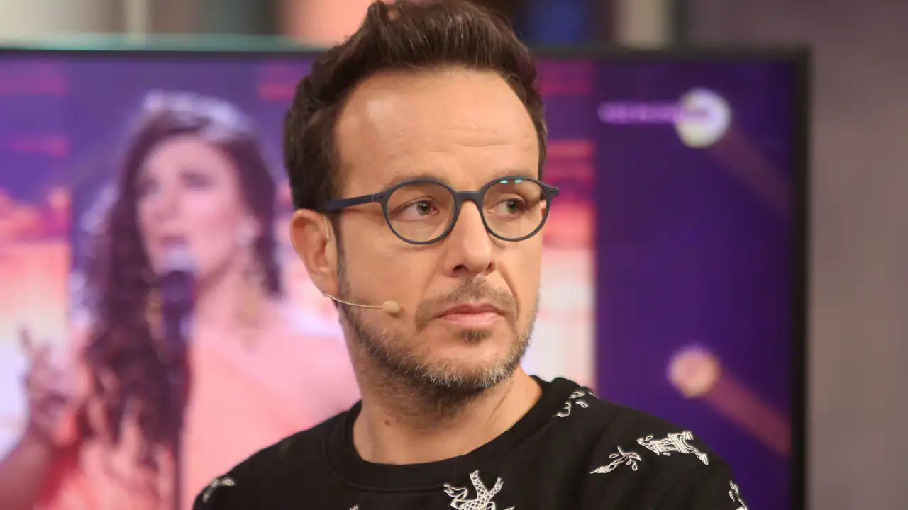 Ángel Llácer, durante una visita a 'El Hormiguero'. 