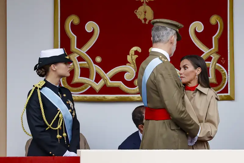 Letizia Leonor y Felipe VI