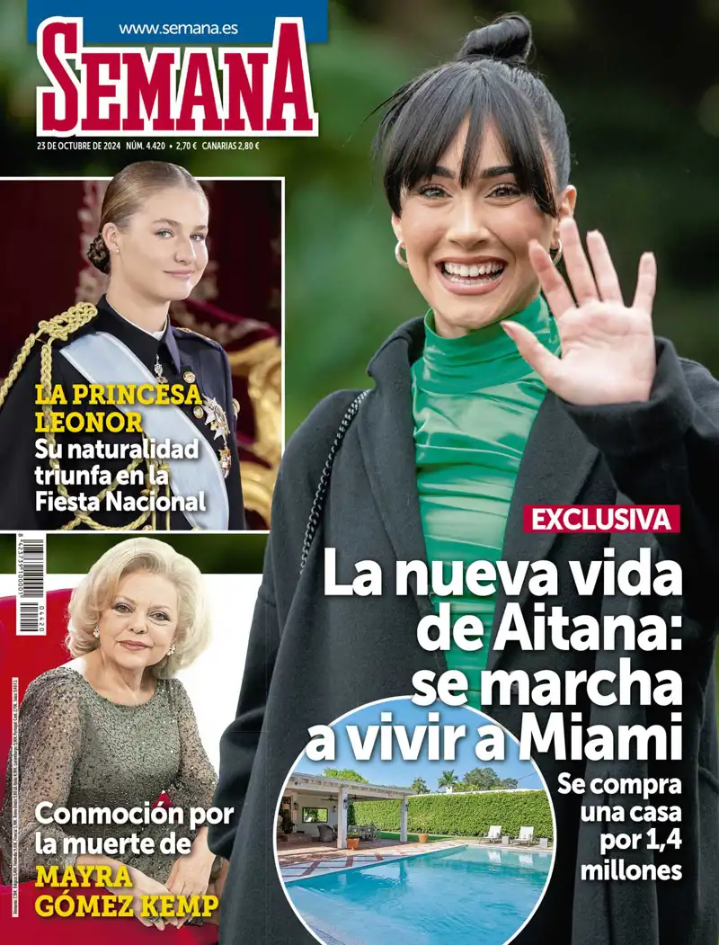 Aitana es la protagonista de SEMANA