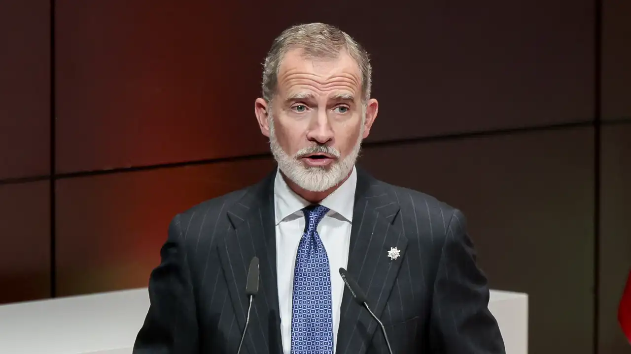 El Rey Felipe VI presidiendo la entrega de los Premios Nacionales de Cultura la pasada semana