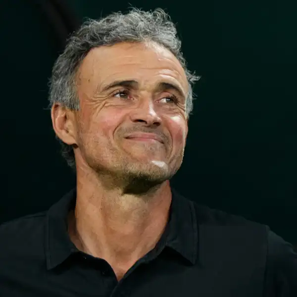 Foto de archivo de Luis Enrique durante el Mundial de Qatar